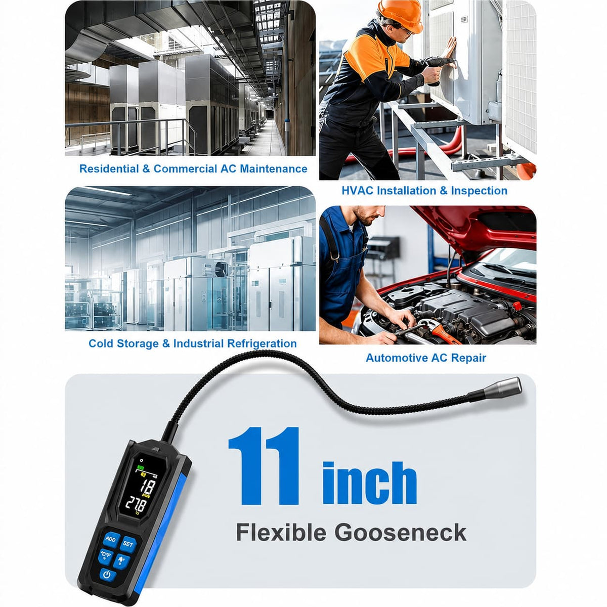 Vavren PinPoint Pro™ Refrigerant Leak Detector