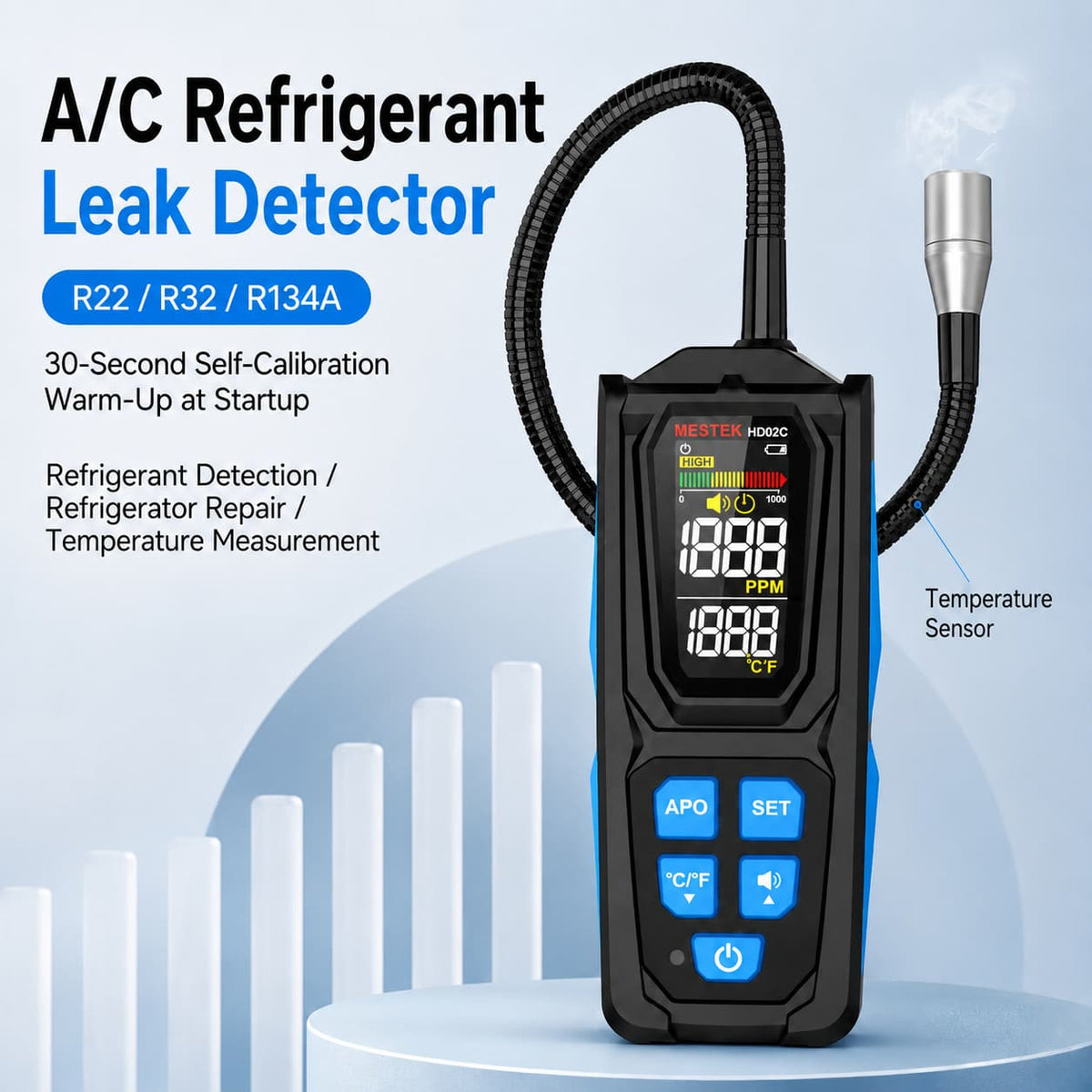Vavren PinPoint Pro™ Refrigerant Leak Detector